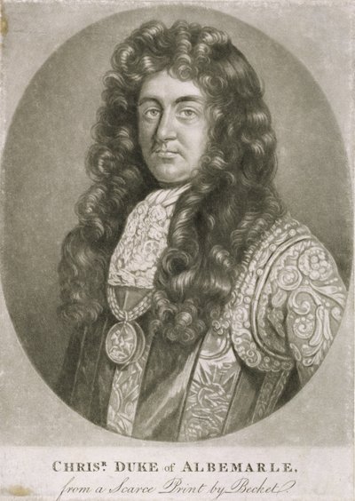 Christopher Monck, 2nd Duke of Albemarle (1653-88) by Isaac Becket